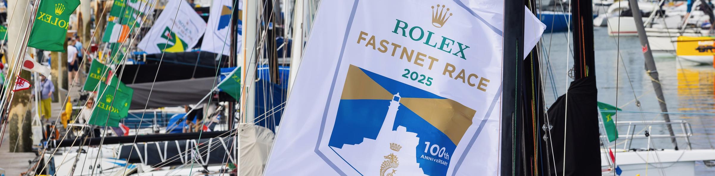 A highly successful centenary Rolex Fastnet Race is into its last moments © Arthur Daniel/RORC