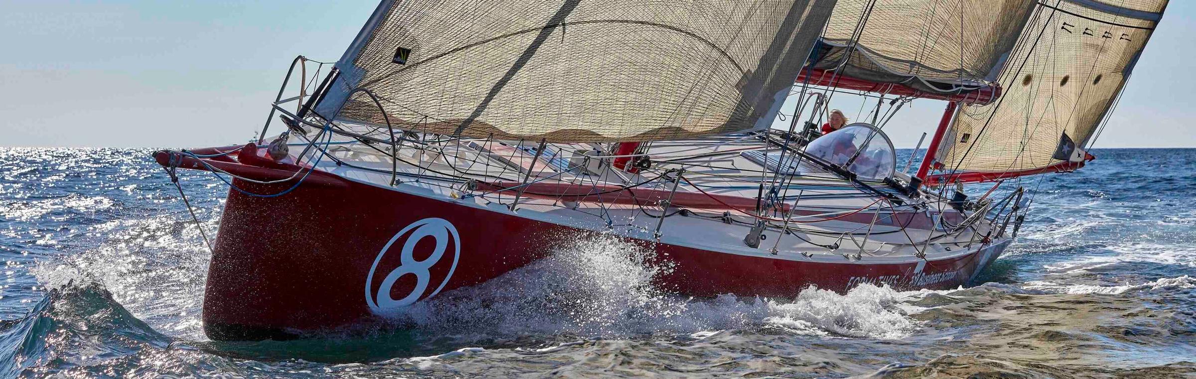 Sidney Gavignet will skipper the famous Vendée Globe yawl Le Cigare Rouge © Thierry Martinez