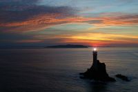 The Fastnet Rock at Sunset.