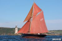 Jolie Brise received three cheers from the crowds at the Prizegiving last evening as she finished her epic Fastnet Race. Photo: Tim Wright/photoaction.com