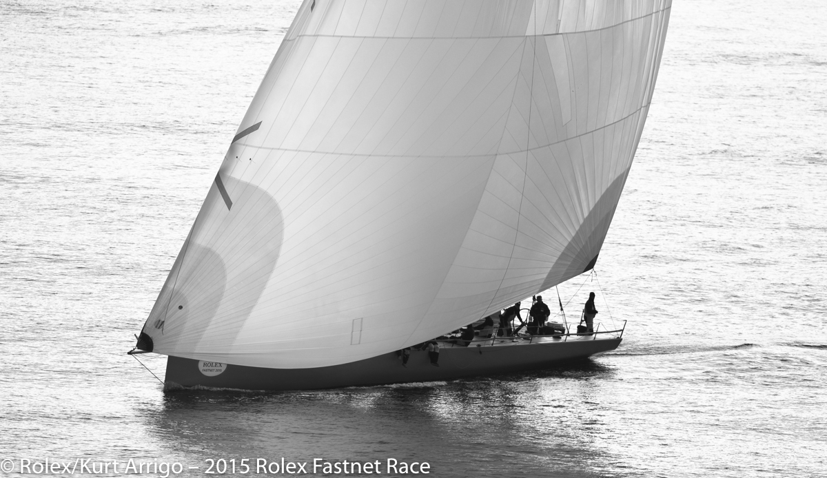 Ron O'Hanley's Cookson 50, Privateer, racing in IRC CK. Photo: Rolex/Kurt Arrigo