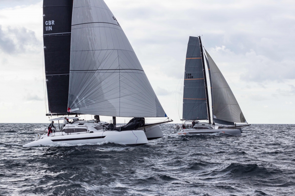 Five Dazcats, built in Plymouth, took part in the 2019 Rolex Fastnet Race, including Nigel Passmore's Apollo and Simon Baker's Hissy Fit © Dazcat Five Dazcats, built in Plymouth, took part in the 2019 Rolex Fastnet Race, including Nigel Passmore's Apollo and Simon Baker's Hissy Fit © Dazcat