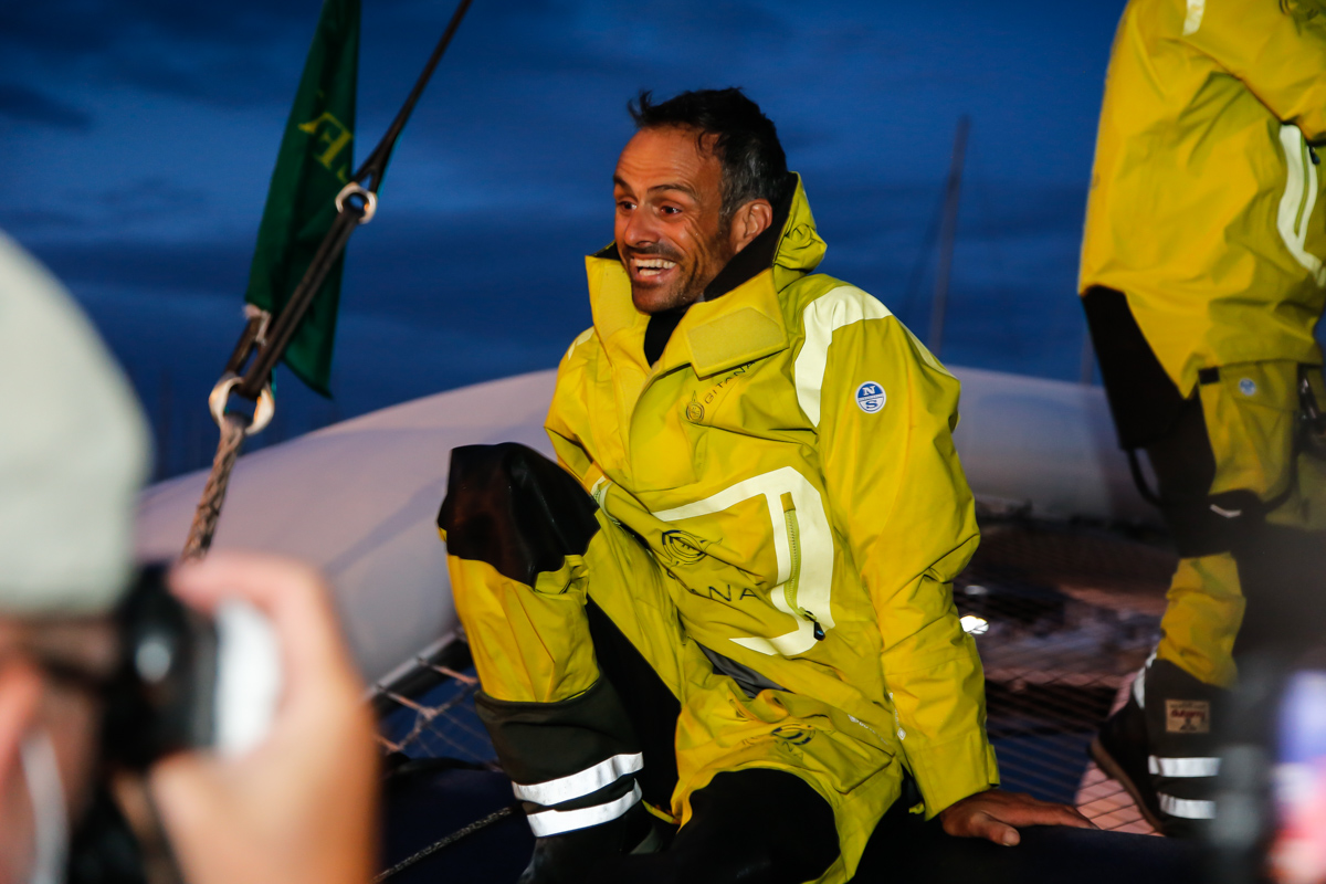 Co-skipper Franck Cammas © Paul Wyeth/pwpictures.com