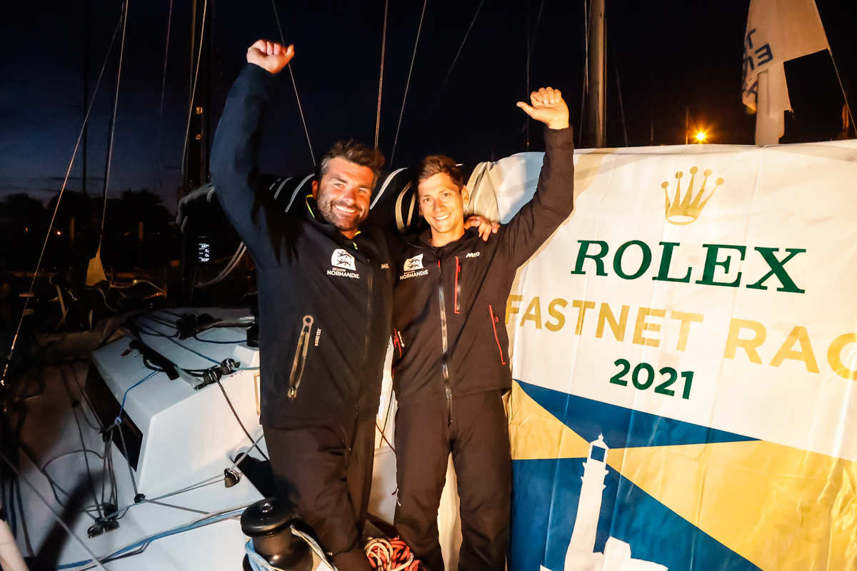 Victory in IRC Two-Handed & IRC Three for Alexis Loison's JPK 1030 Léon, racing with Guillaume Pirouelle © Paul Wyeth/pwpictures.com