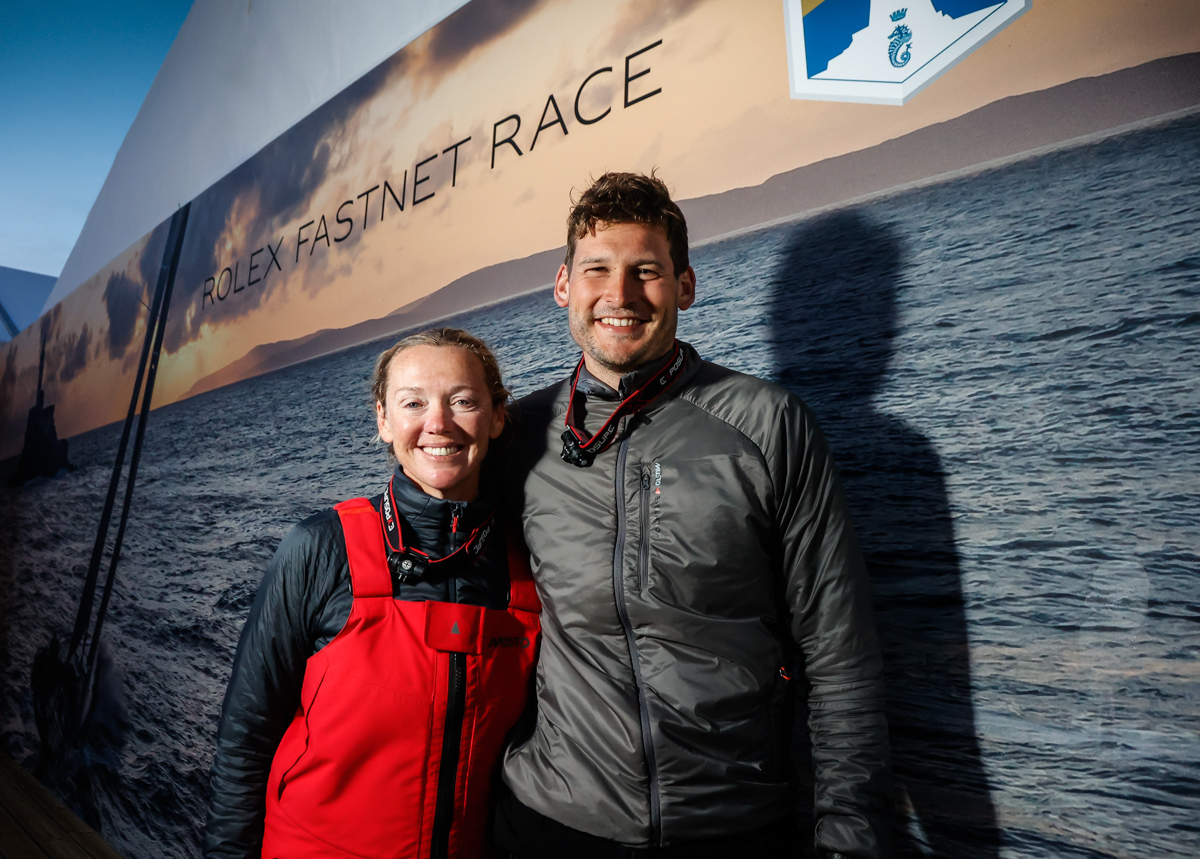 Second place in IRC Two-Handed and IRC Three for double Olympic gold medallist Shirley Robertson and Volvo Ocean Race sailor Henry Bomby on their Sunfast 3300 Swell © Paul Wyeth/pwpicture.com