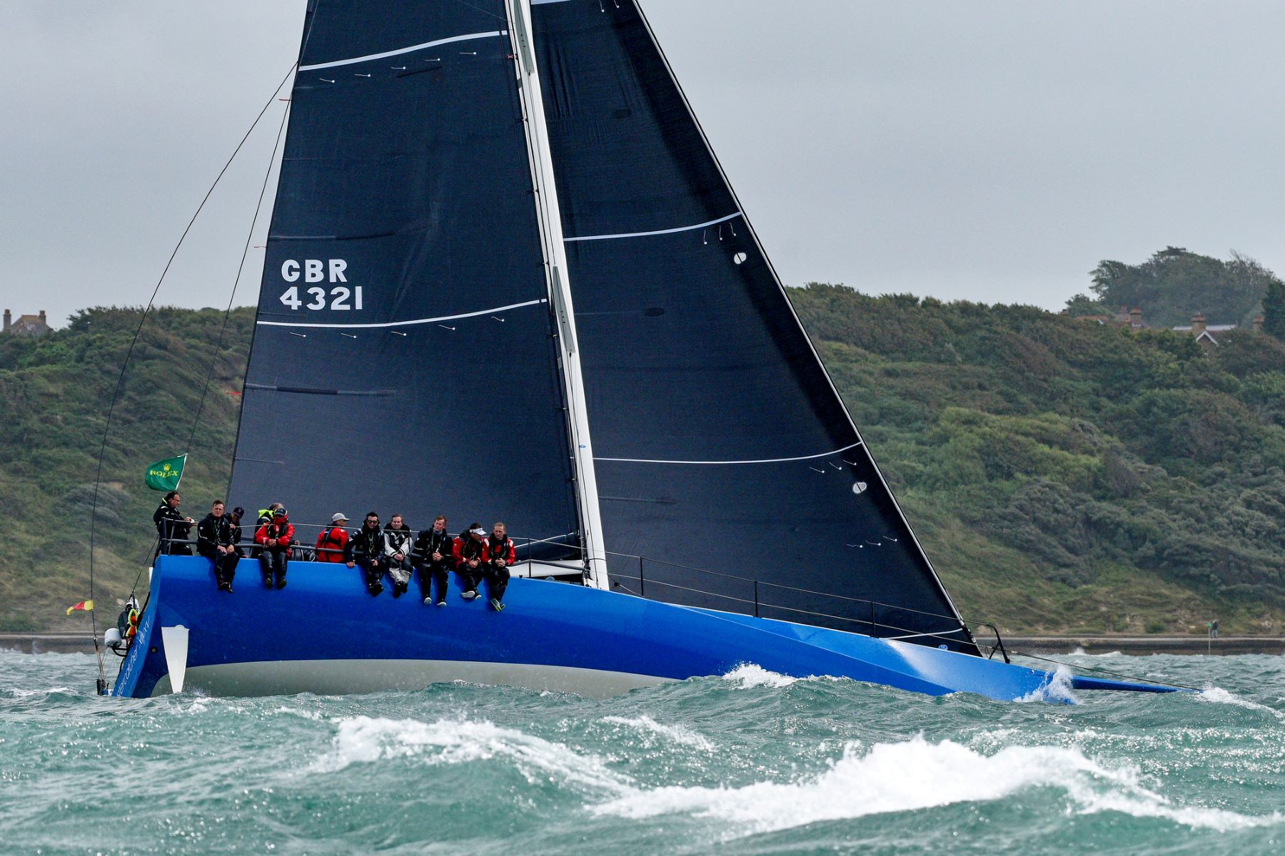 Racing in IRC Zero -Richard Matthews’ new speedster Oystercatcher XXXV © Rick Tomlinson