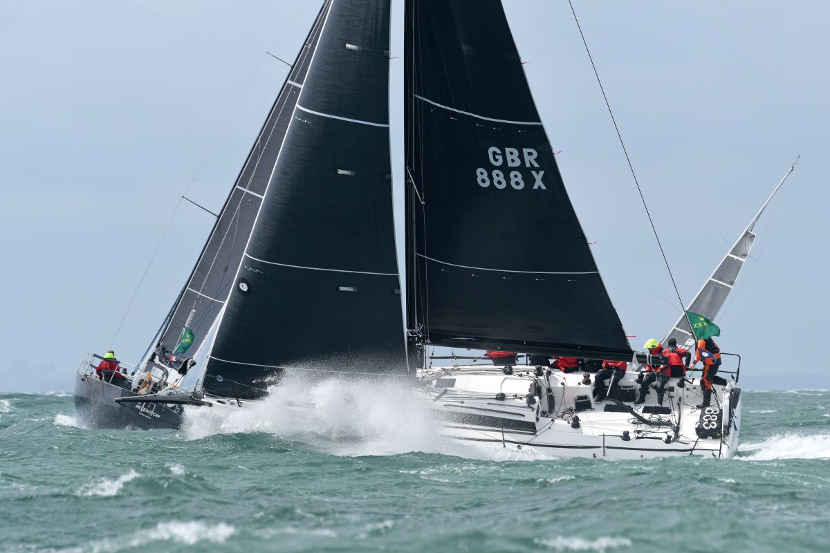 Sunrise at the start of the Rolex Fastnet Race © Rick Tomlinson/www.rick-tomlinson.com