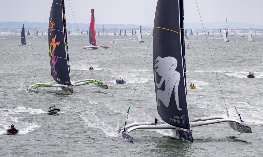 Several of the fastest offshore racing yachts in the world - the 30m long flying Ultime trimarans will compete.© ROLEX/Carlo Borlenghi