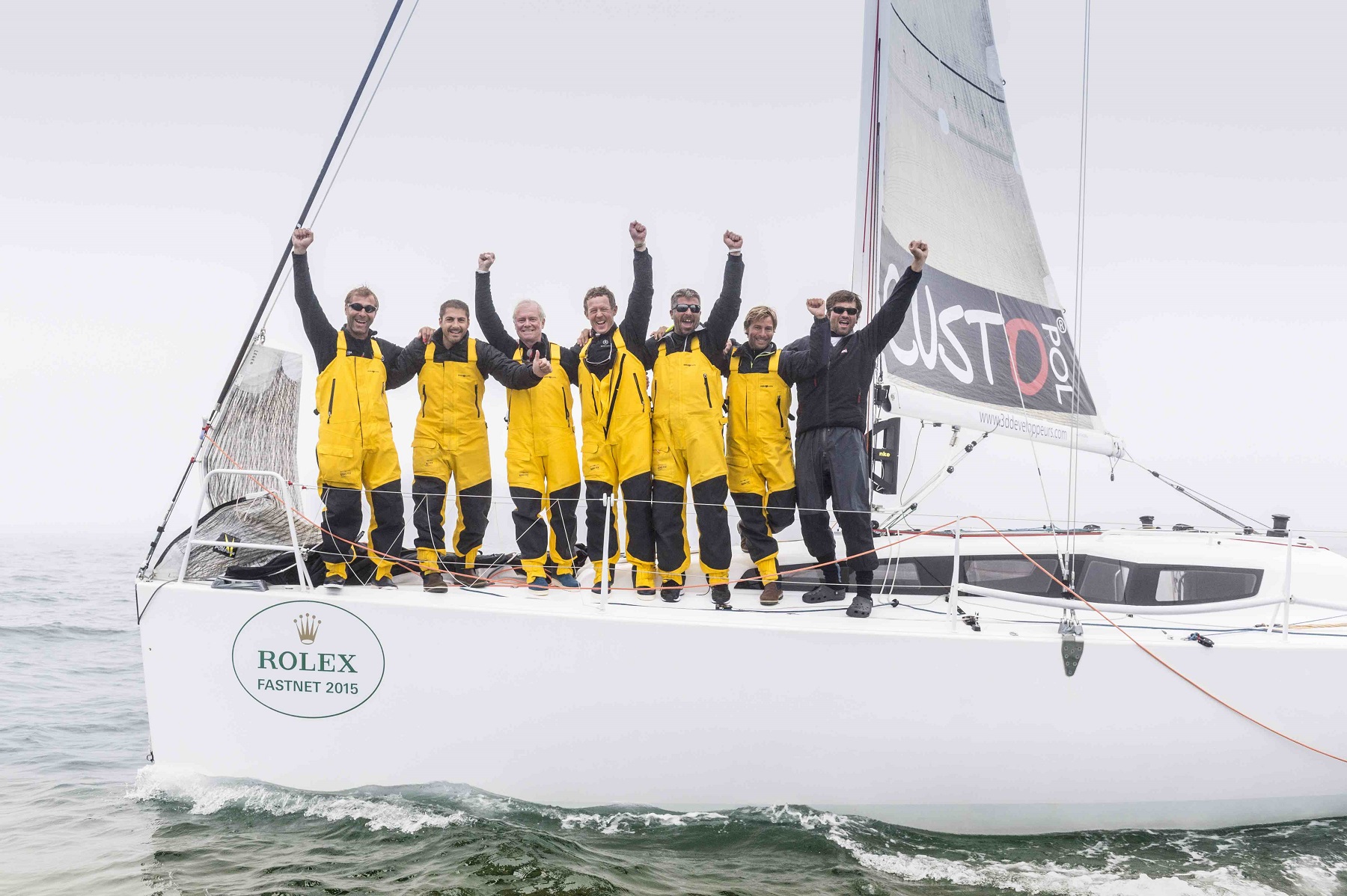 2015 overall winner, Géry Trentesaux is returning aboard Antoine Carpentier’s latest generation Class40 Courrier Redman. Kurt Arrigo/ROLEX