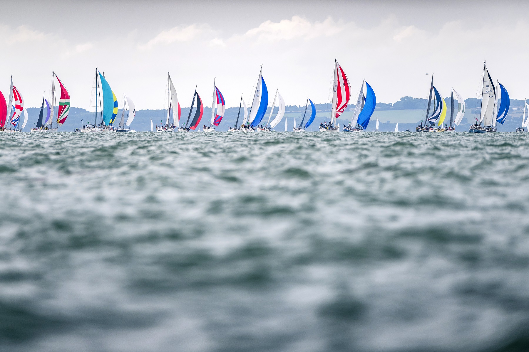 Predominantly corinthian sailors will battle it out in the 70-strong IRC Four fleet on some of the smallest boats in the Rolex Fastnet Race © Kurt Arrigo/Rolex