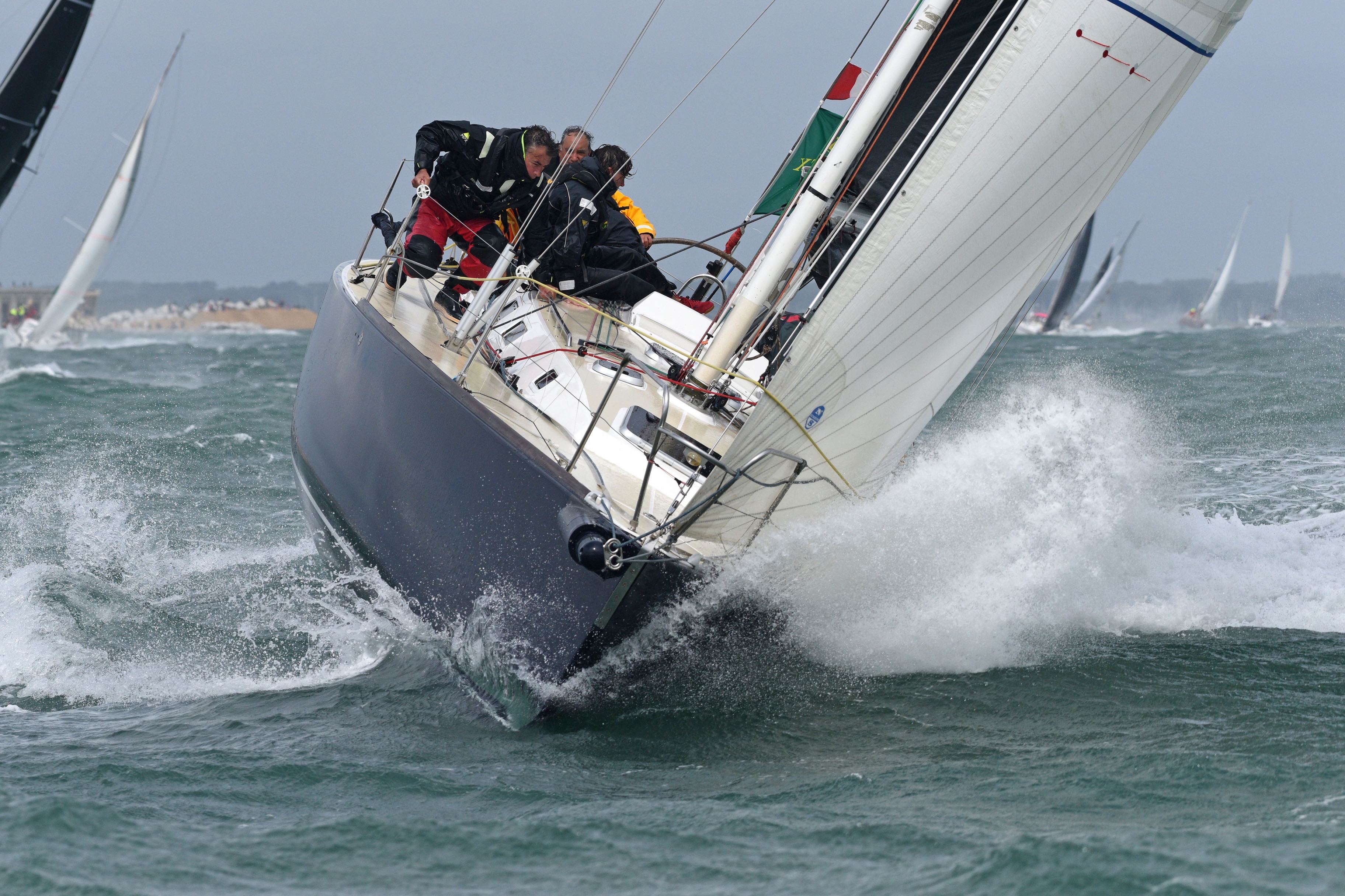 Hey Jude, Philippe Giradin's J/120 in IRC Two has taken the lead on corrected time © Rick Tomlinson/www.rick-tomlinson.com