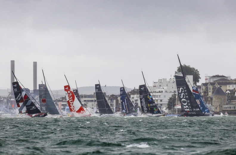 July's 50th Rolex Fastnet Race will see a spectacular competition within the world's leading offshore racing class,  the IMOCA © Paul Wyeth/pwpictures.com