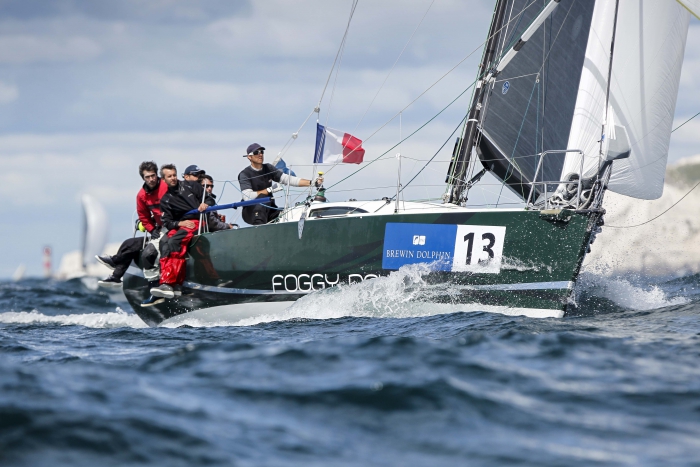 Noel Racine's JPK 10.10. Foggy Dew will give Night and Day a tough battle in this year's Rolex Fastnet Race  © Paul Wyeth/pwpictures.com
