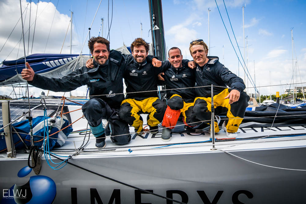Phil Sharp's Class40, Imerys, finishes second in the race. Credit: ELJW Photography/RORC