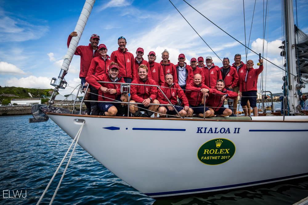 From Australia, Patrick and Keith Broughton's 72ft S&S Kialoa II © ELWJ Photography