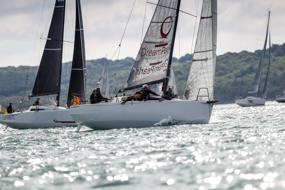 Dream Pearls, JPK 10.80 sailed by Eric Mordret and Arnaud Delamare © Paul Wyeth/www.pwpictures.com
