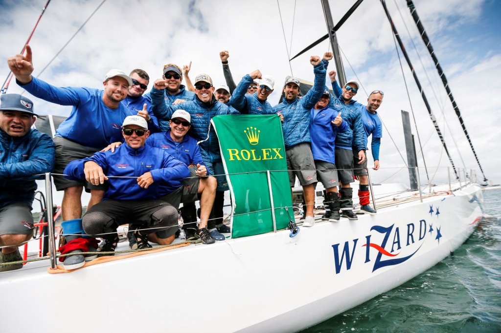 The crew of Wizard, whom David Askew credits for a great deal of their current success © Paul Wyeth/www.pwpictures.com