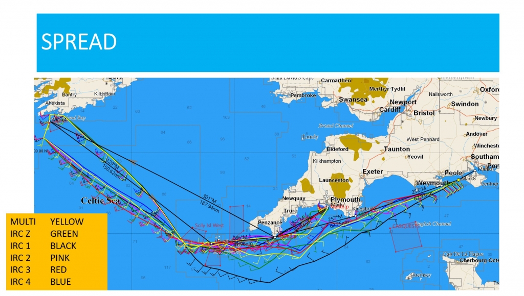 Meteorologist Libby Greenhalgh's routing map