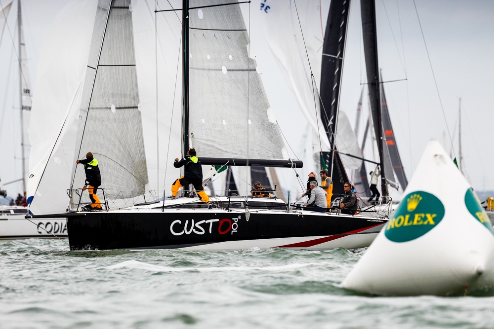 Géry Trentesaux's Courrier Recommandé have had another excellent race to finish first in class © Paul Wyeth/www.pwpictures.com