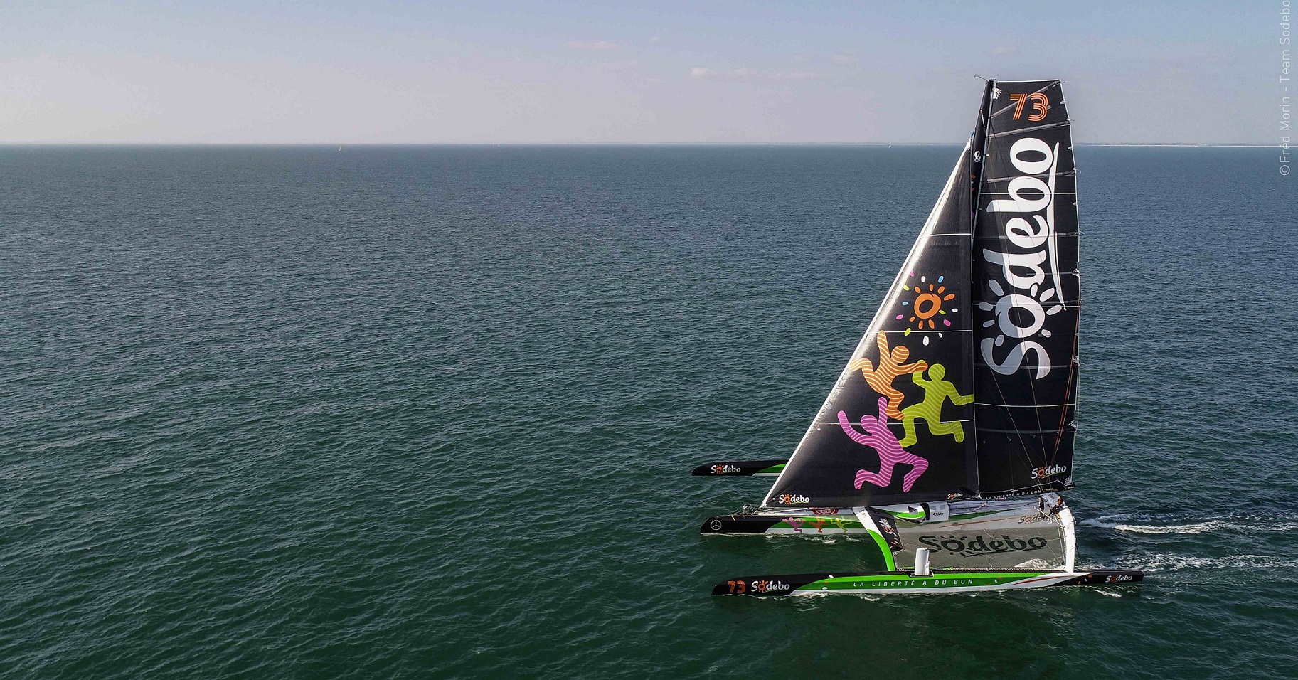 Sodebo is the latest Ultime on the circuit and Thomas Coville is looking forward to the race and the competition © Sobedo