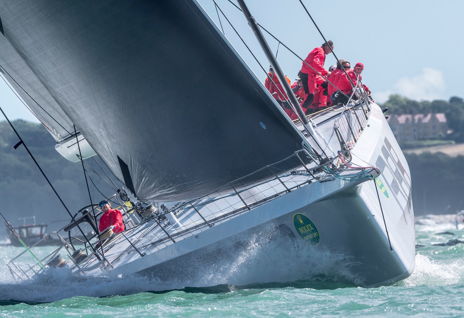 RORC regular: George David’s deep draft Rambler 88