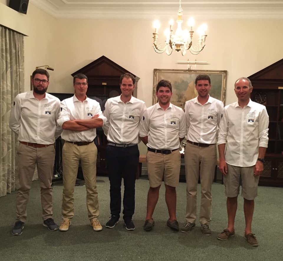 The crew of Sun Hill 3 ready before race day