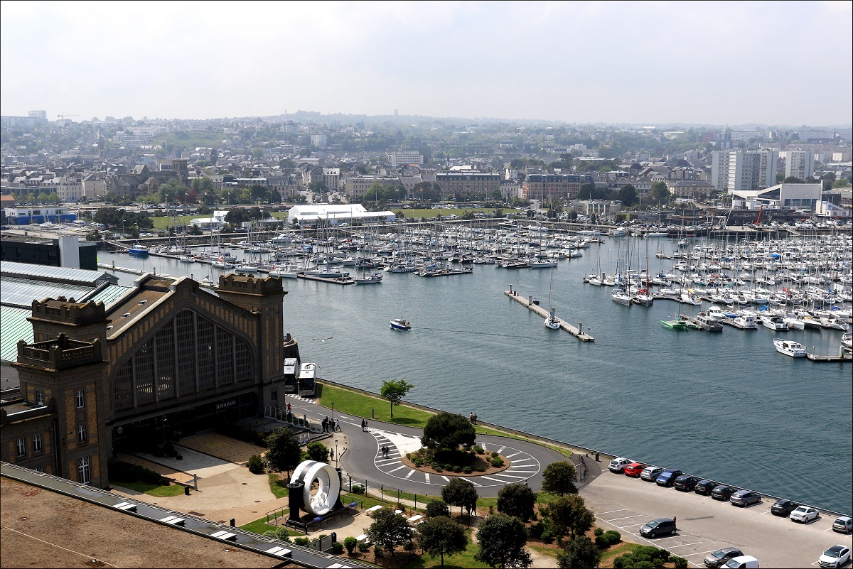 Competitors can look forward to a full social programme once ashore in Cherbourg © JM Enault
