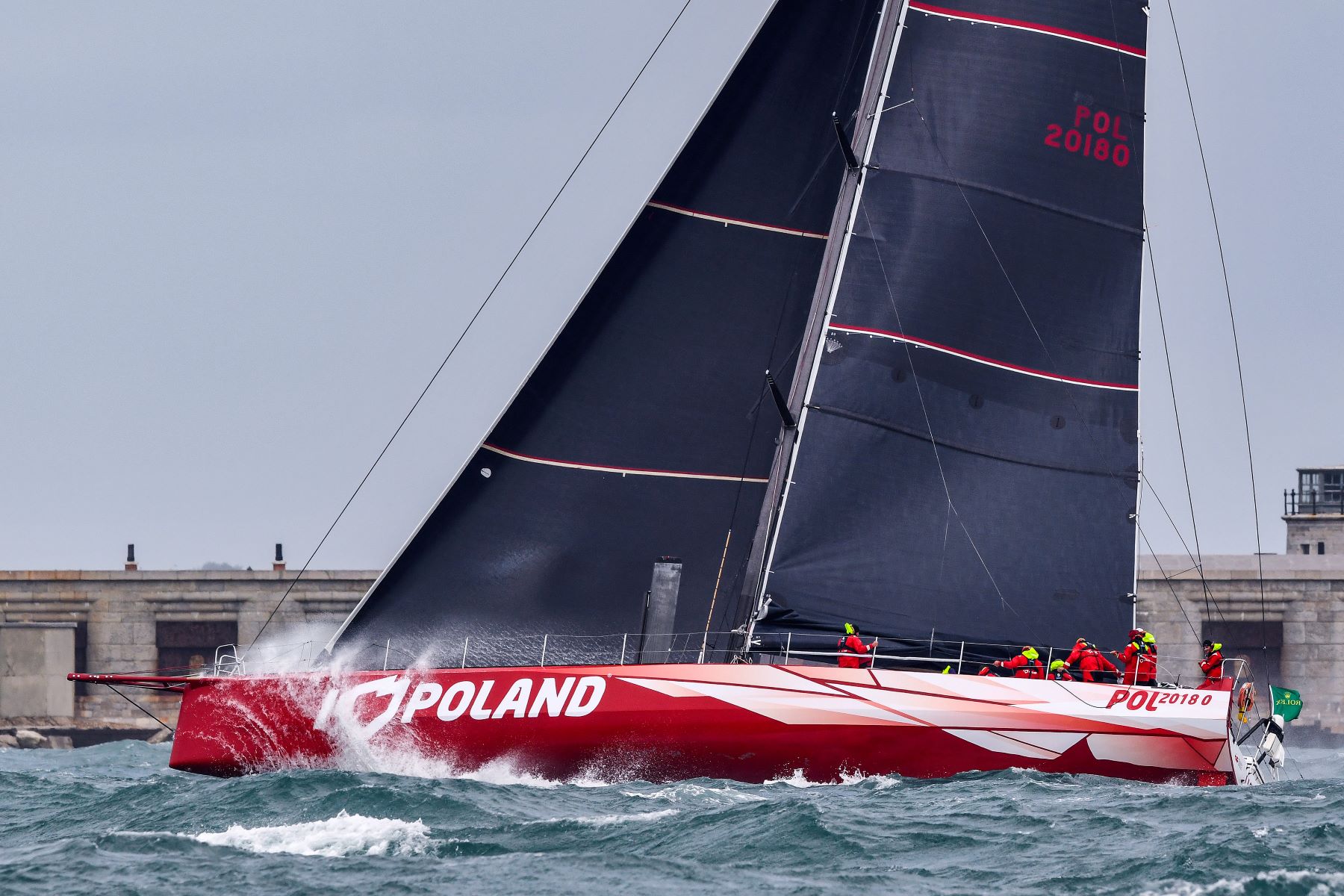 I Love Poland has had an excellent start to the race, currently leading IRC Overall. © James Tomlinson/www.rick-tomlinson.com