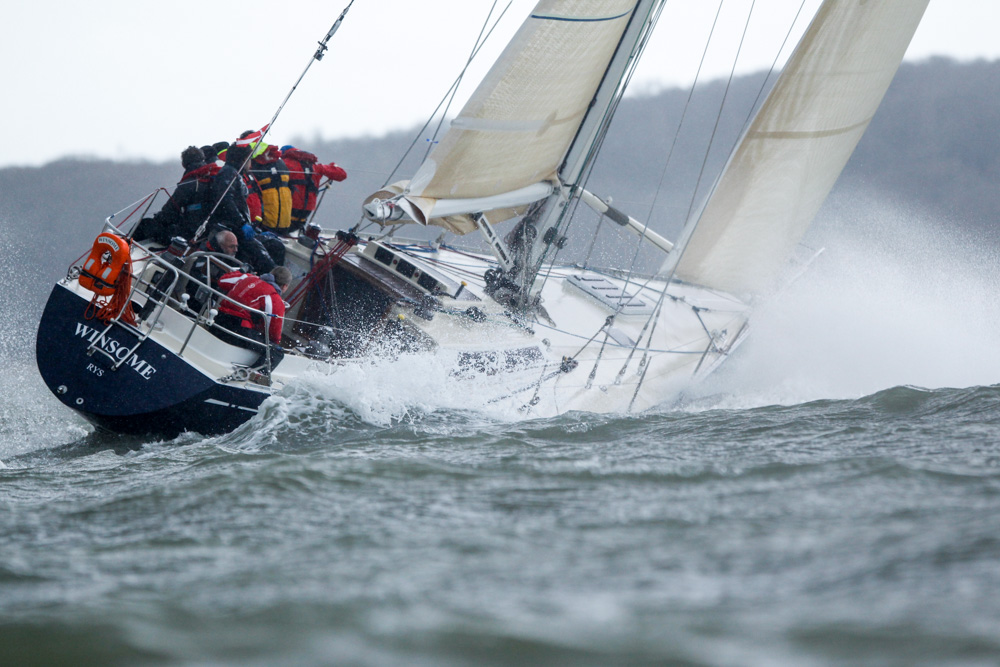 Harry Heijst's S&S 41, Winsome is racing in IRC Four © Paul Wyeth/pwpictures.com