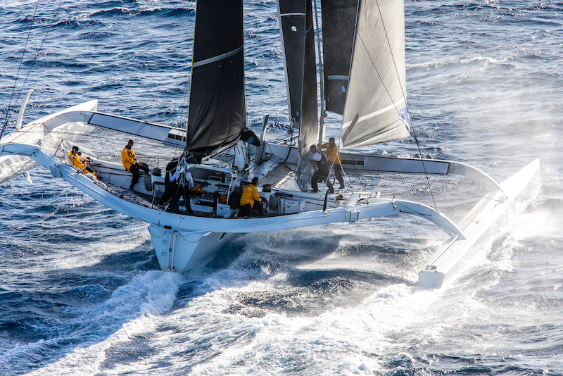 Jason Carroll's MOD 70 Argo © RORC/Arthur Daniel
