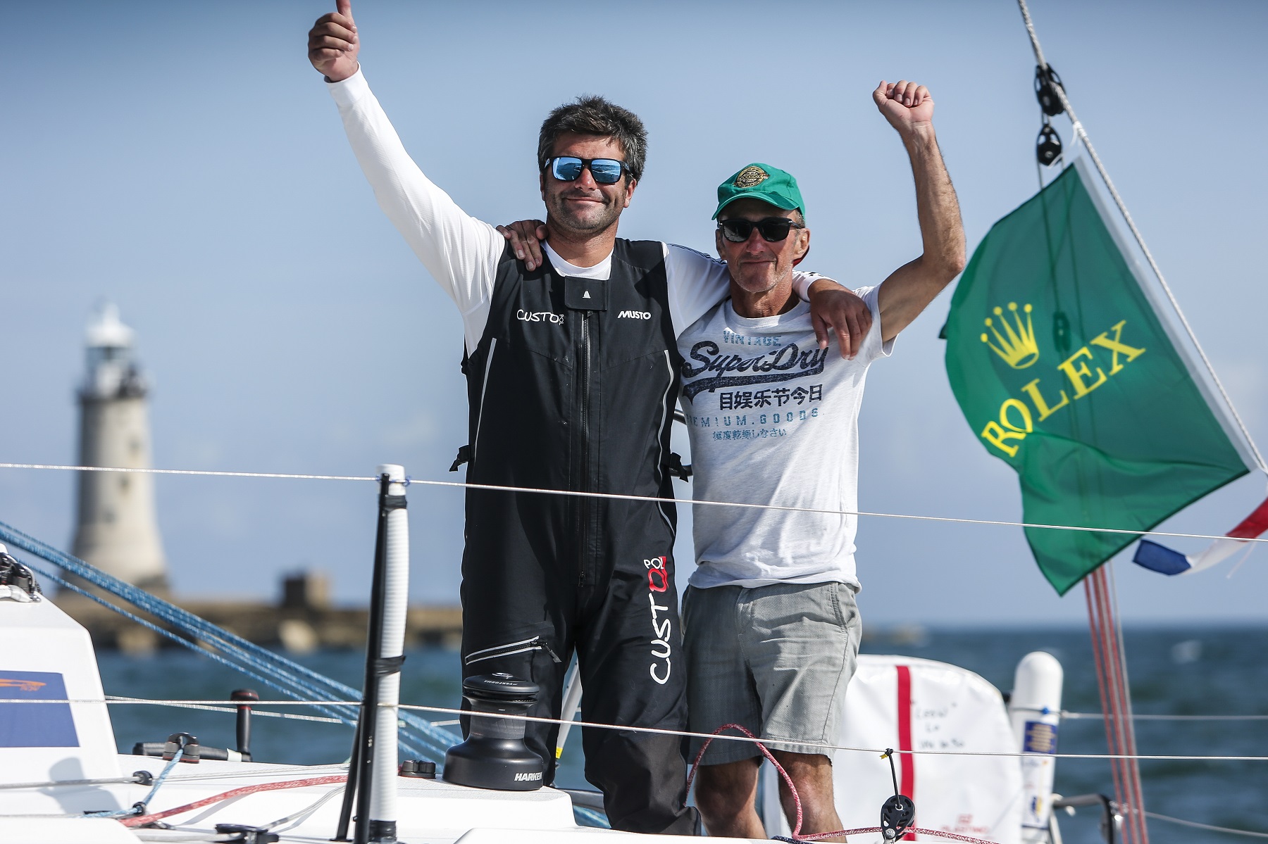 Alexis Loison, vainqueur de la Fastnet Challenge Cup 2013, courra à nouveau en double avec Jean-Pierre Kelbert sur JPK 10.30 Léon - Paul Wyeth/RORC