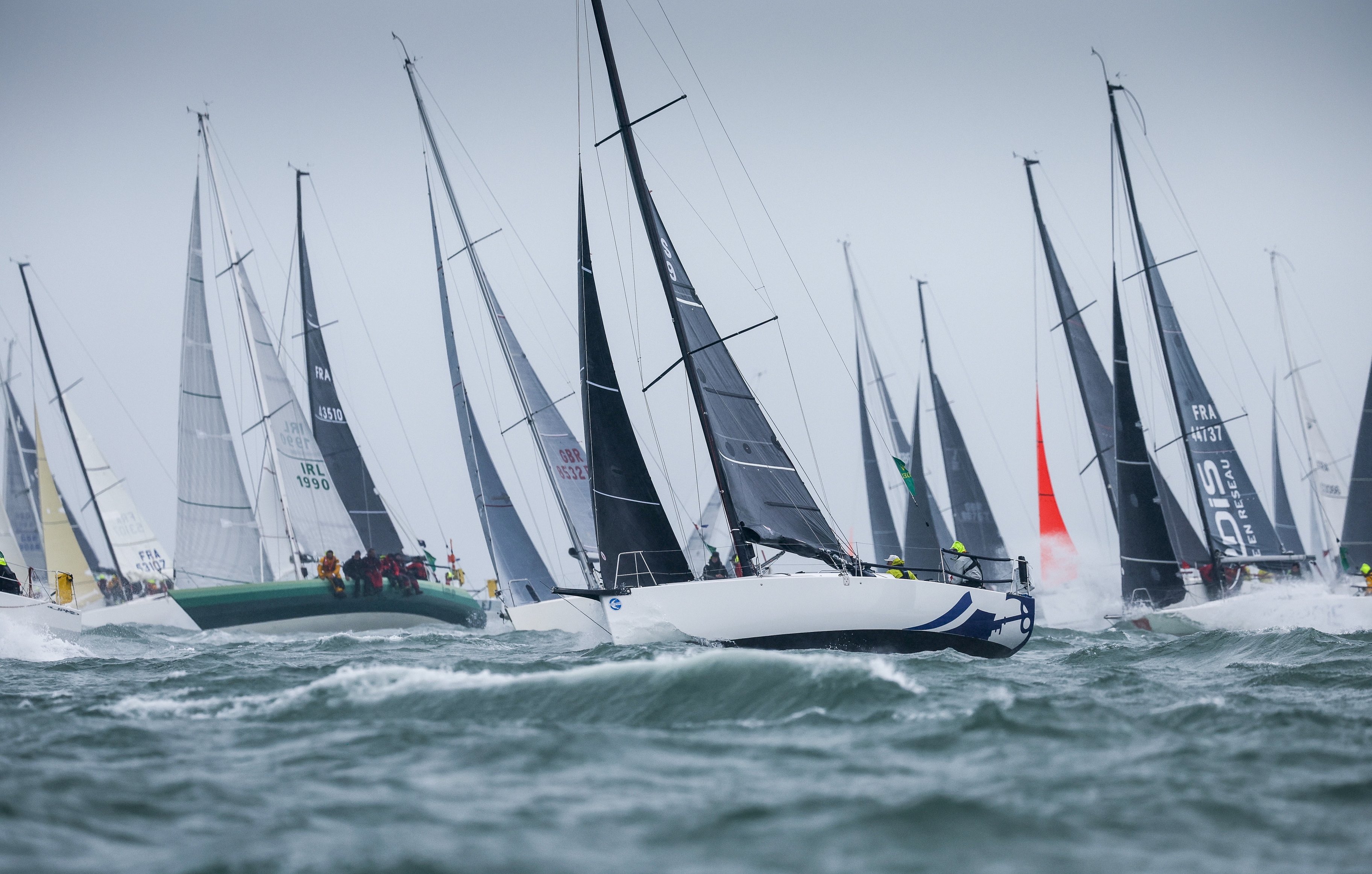 Australian doublehanded team of Jules Hall and Jan Scholten on J/99 Disko Trooper – Contender Sailcloth have slipped in the rankings down to eighth © Paul Wyeth/www.pwpictures.com