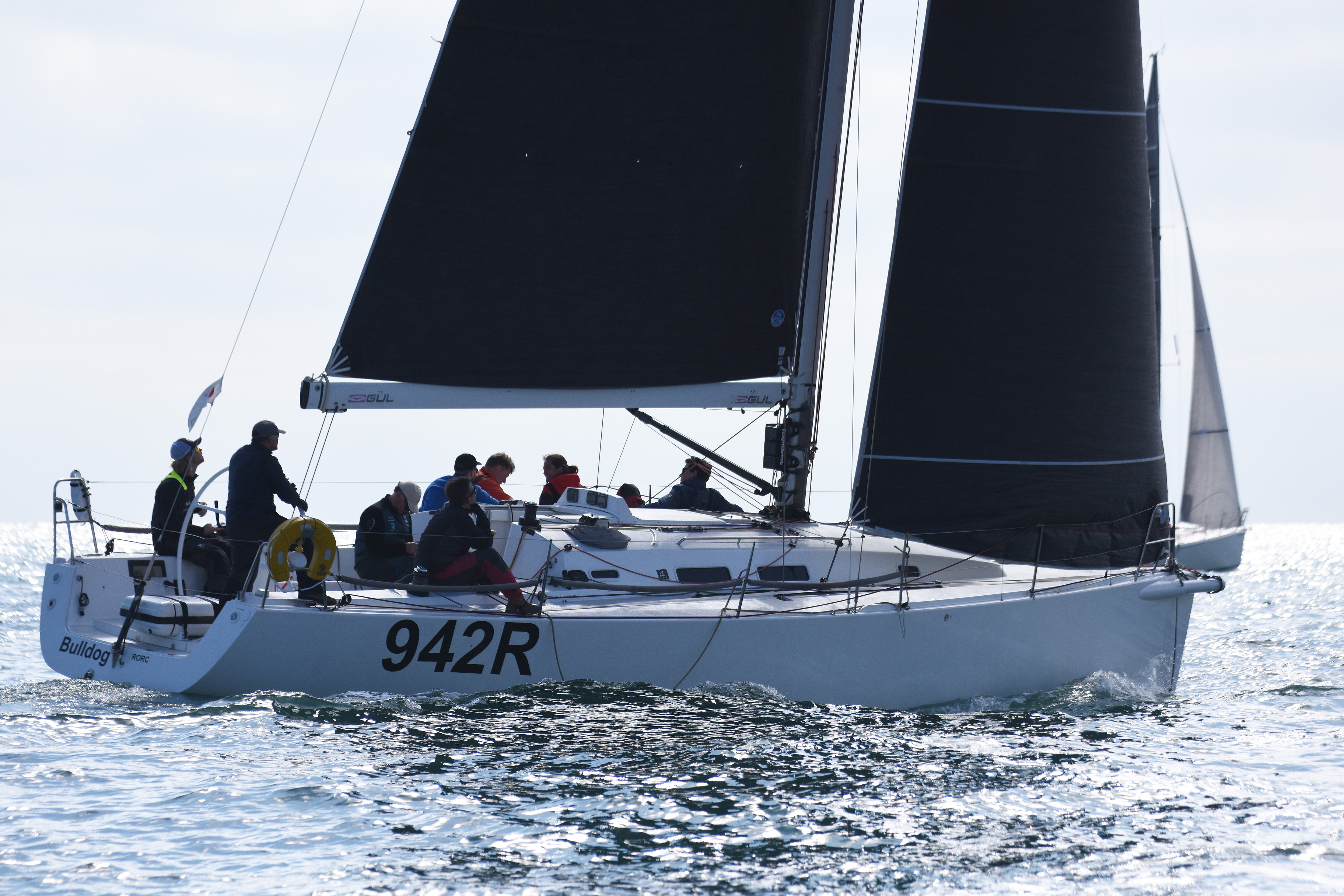 RORC Treasurer Derek Shakespeare's J/122 Bulldog © Rick Tomlinsonsrc=