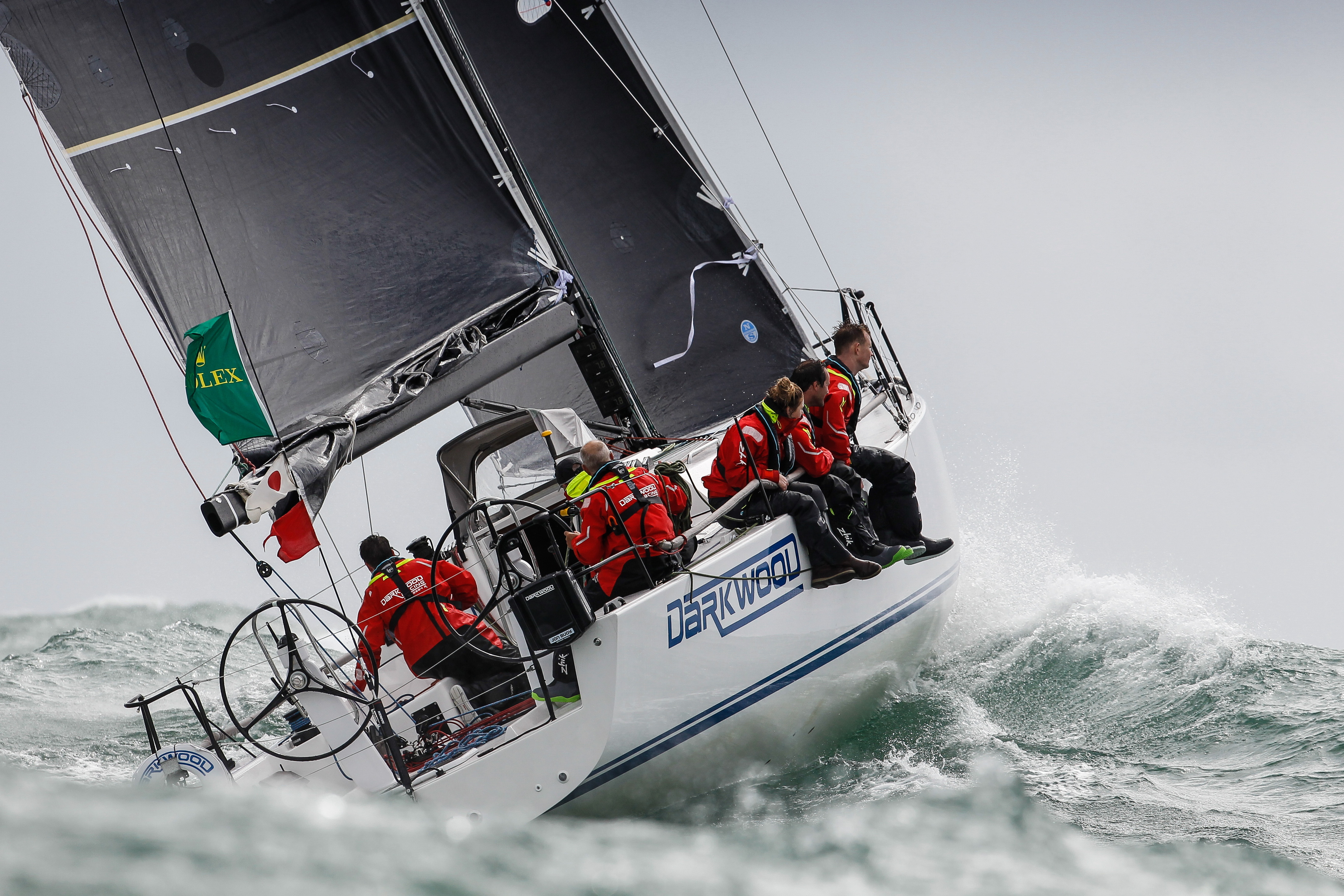 Unfinished business for Michael O'Donnell’s J/121, Darkwood © Paul Wyeth/pwpictures.com