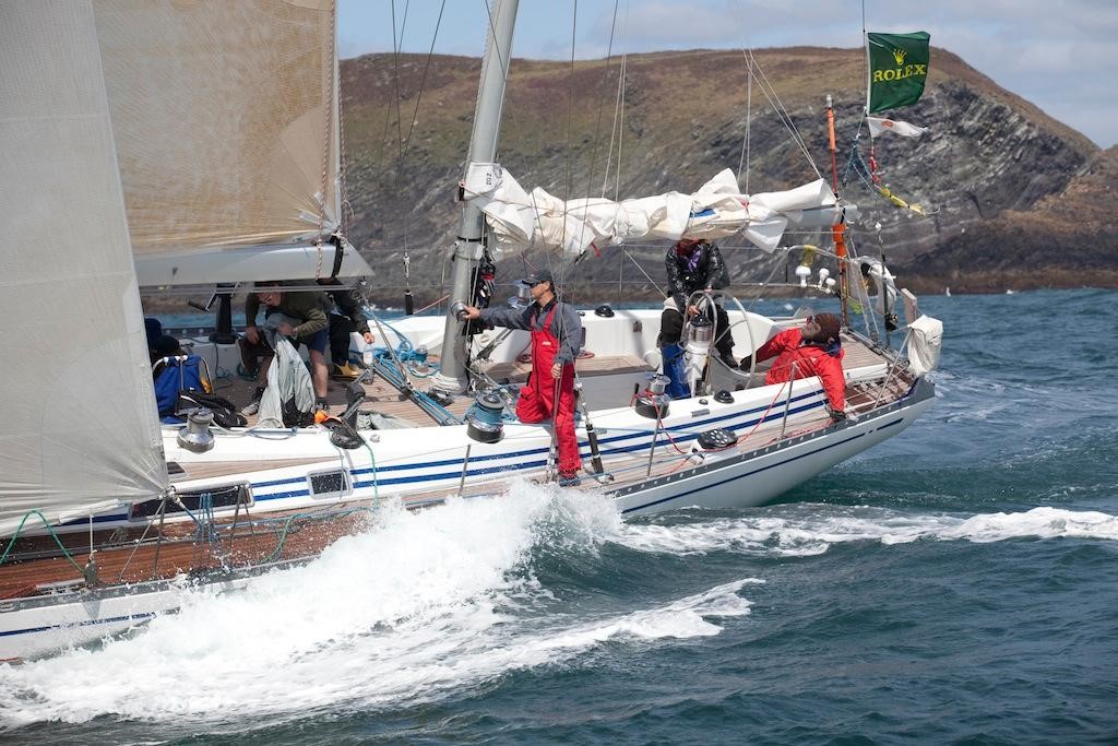 1977 Swan 65 ketch Desperado of Cowes owned by Richard Loftus won the 1989 Fastnet Race under CHS © Daniel Forster/ROLEX