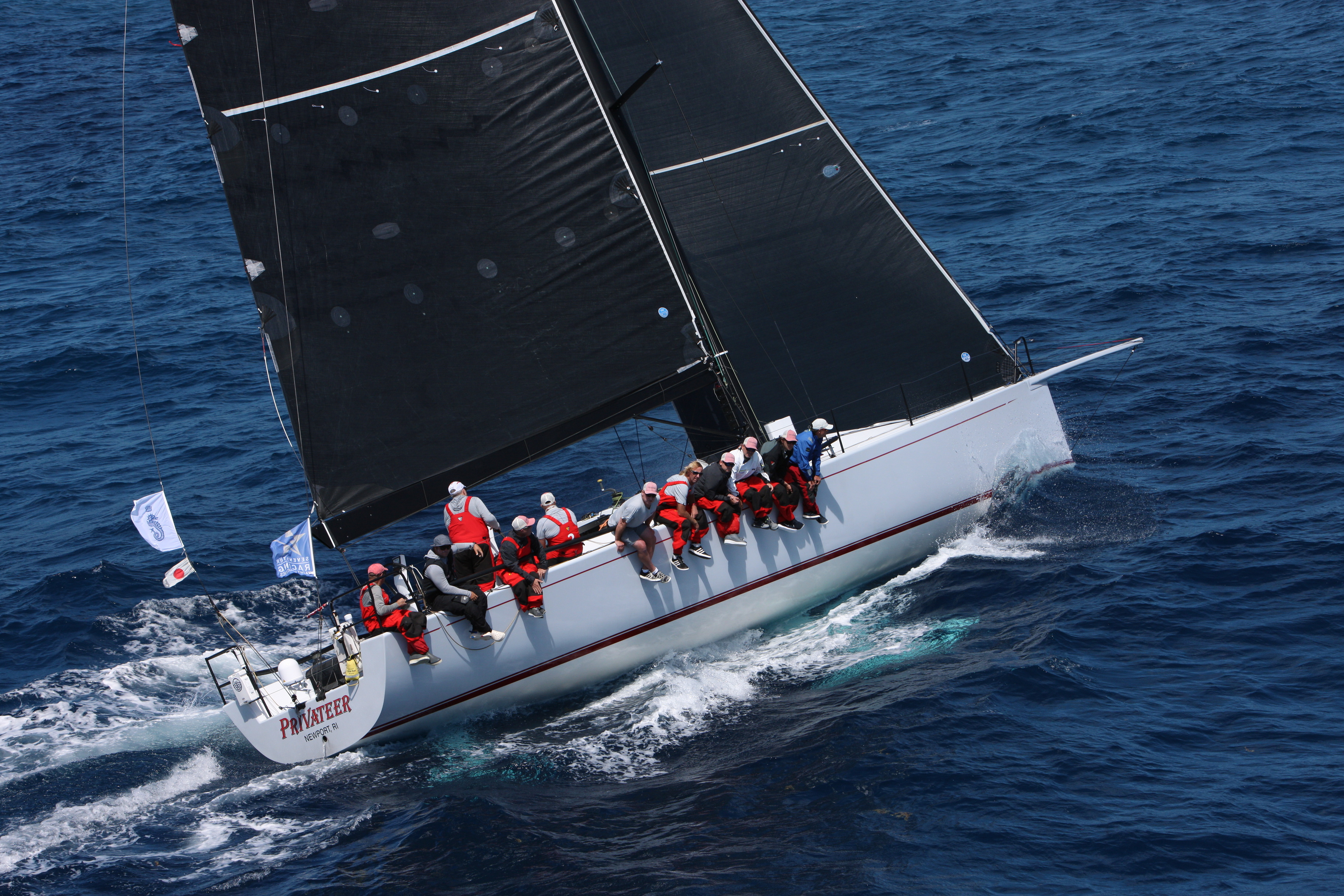 A serious contender in IRC Zero if it's a strong-wind Fastnet is American Ron Hanley’s Cookson 50 Privateer  © Tim Wright/Photoaction.com